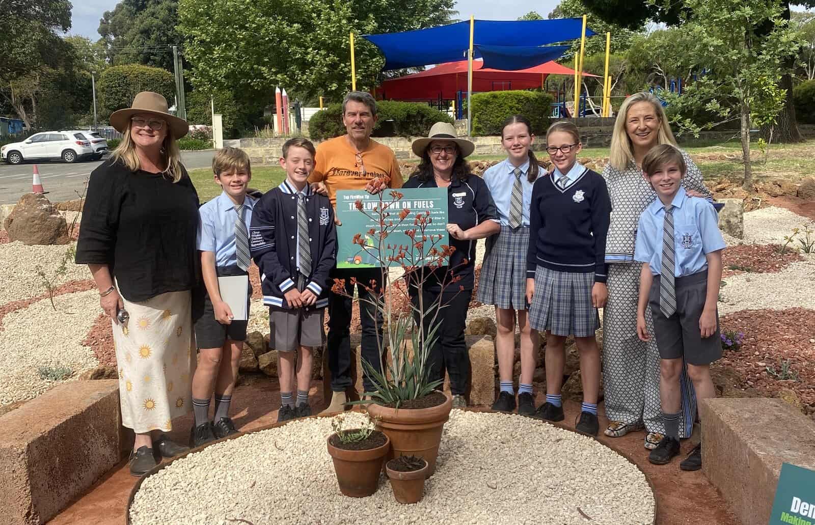 Mary’s Mount Primary School Firewise Garden Project