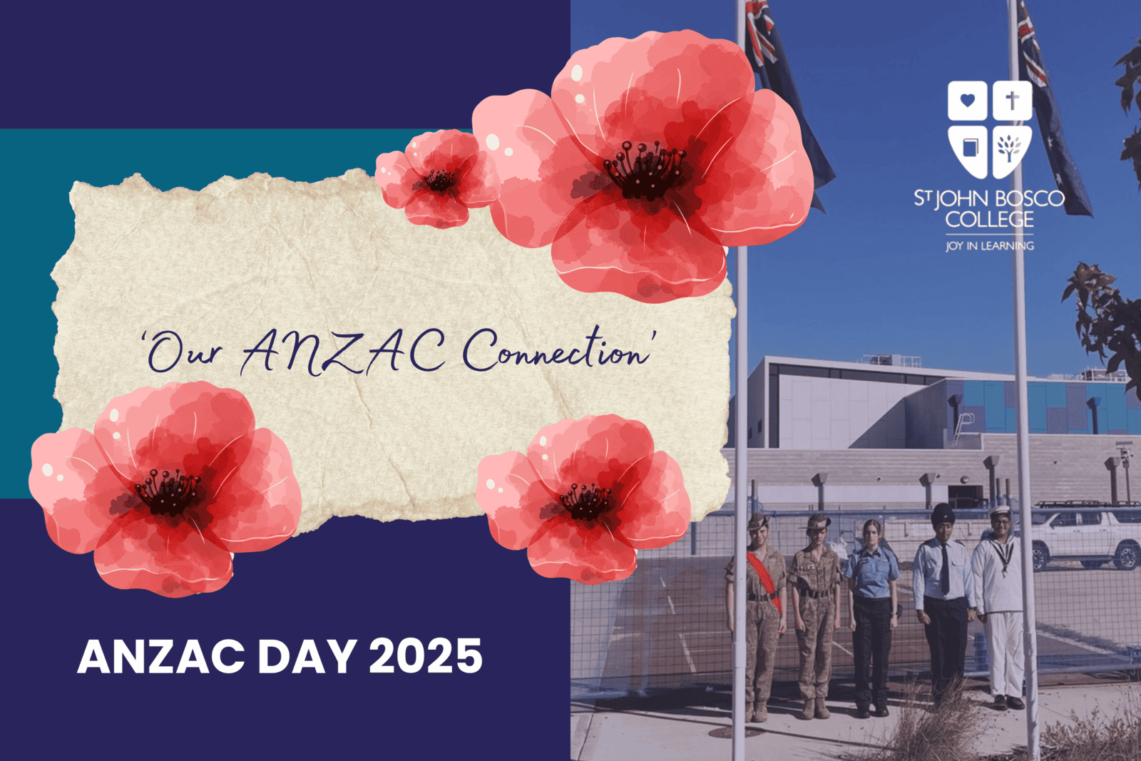 ‘Our ANZAC Connection’ Connecting our community to the ANZACs at a deeper level.