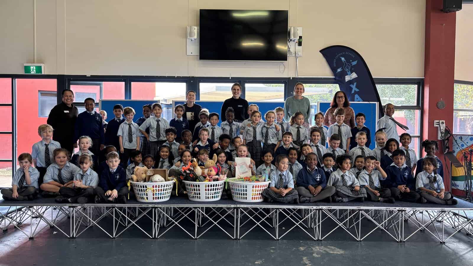 Christian Service Learning at Xavier Catholic School 2025